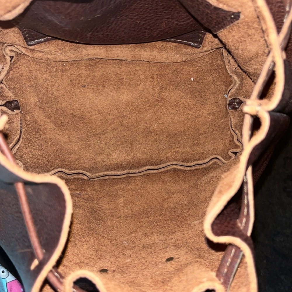 Portland Leather Coldbrew Bucket Leather Backpack - Picture 11 of 14